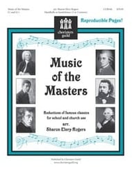 Music of the Masters Handbell sheet music cover Thumbnail